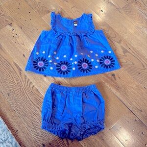 Yea collection linen short and shirt set size 18-24 months